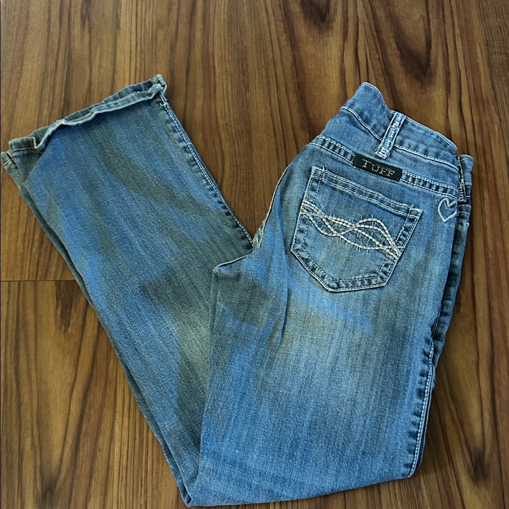 Cowgirl Tuff Blue Boot Cut Jeans